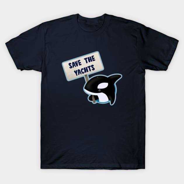 Save the Yachts T-Shirt by WatershipBound